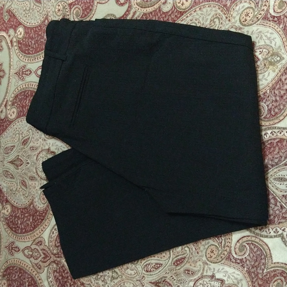 ✨ Hilary Radley Black Textured Dress Pants – Women’s Size 10 ✨ - Picture 2 of 16